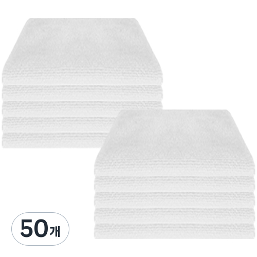 월드크린 멀티플 극세사 행주 소형 화이트, 50개 46,150원