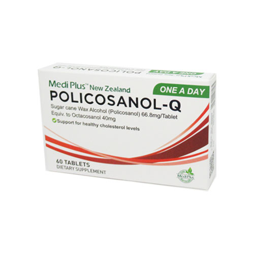 뉴질랜드 메디플러스 폴리코사놀Q 66.8mg 옥타코사놀, 60정, 1개 69,000원