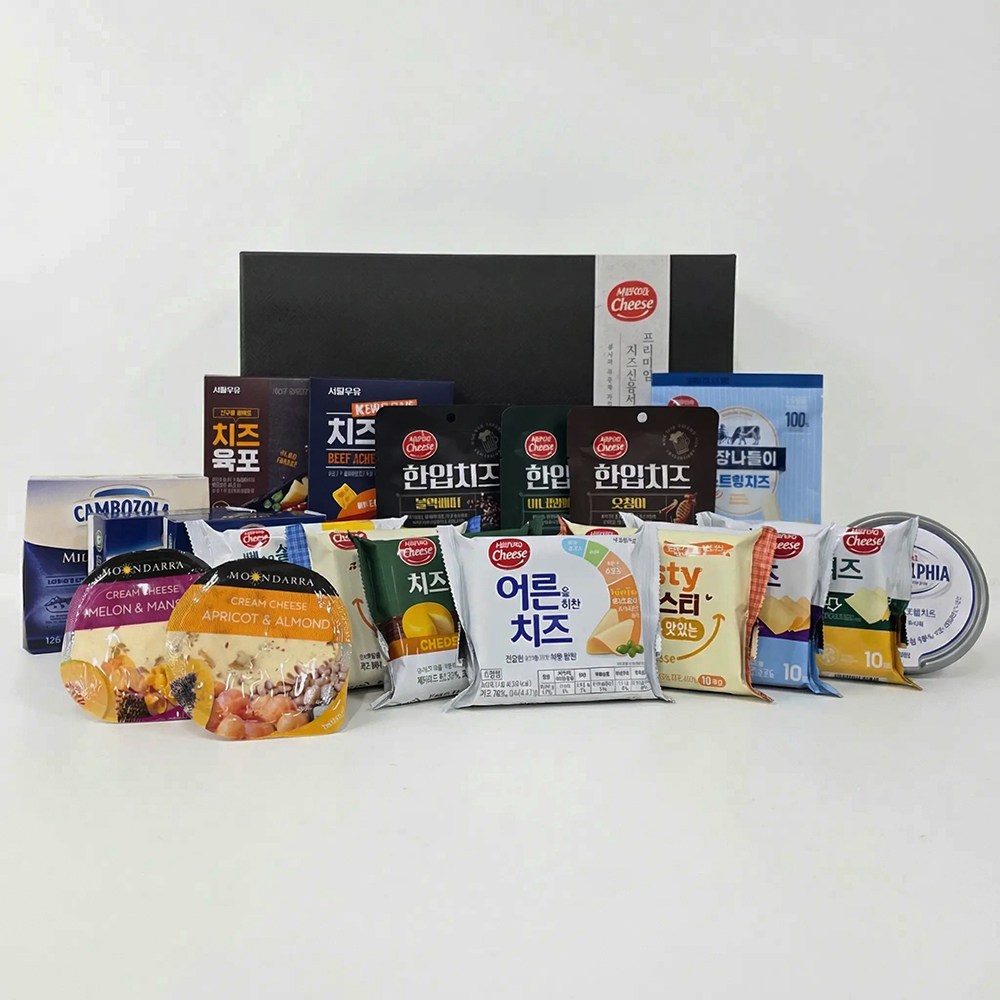 1/6 부터 순차출고 서울우유 치즈선물세트(최고급형) 85,000원