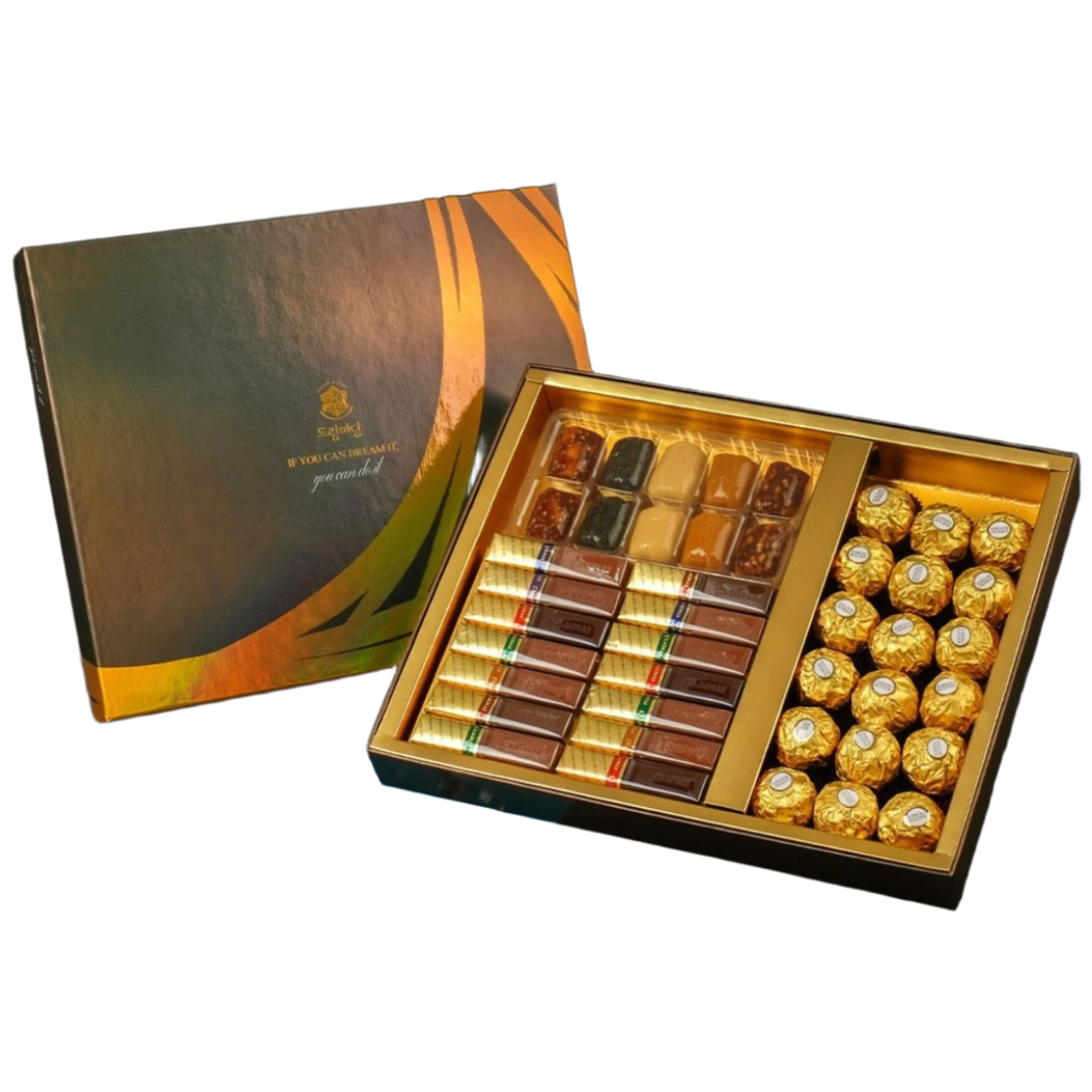 드림미당 행운합격엿 페레로+메르시 수험생 수능생 합격기원 응원간식 선물세트 39,900원