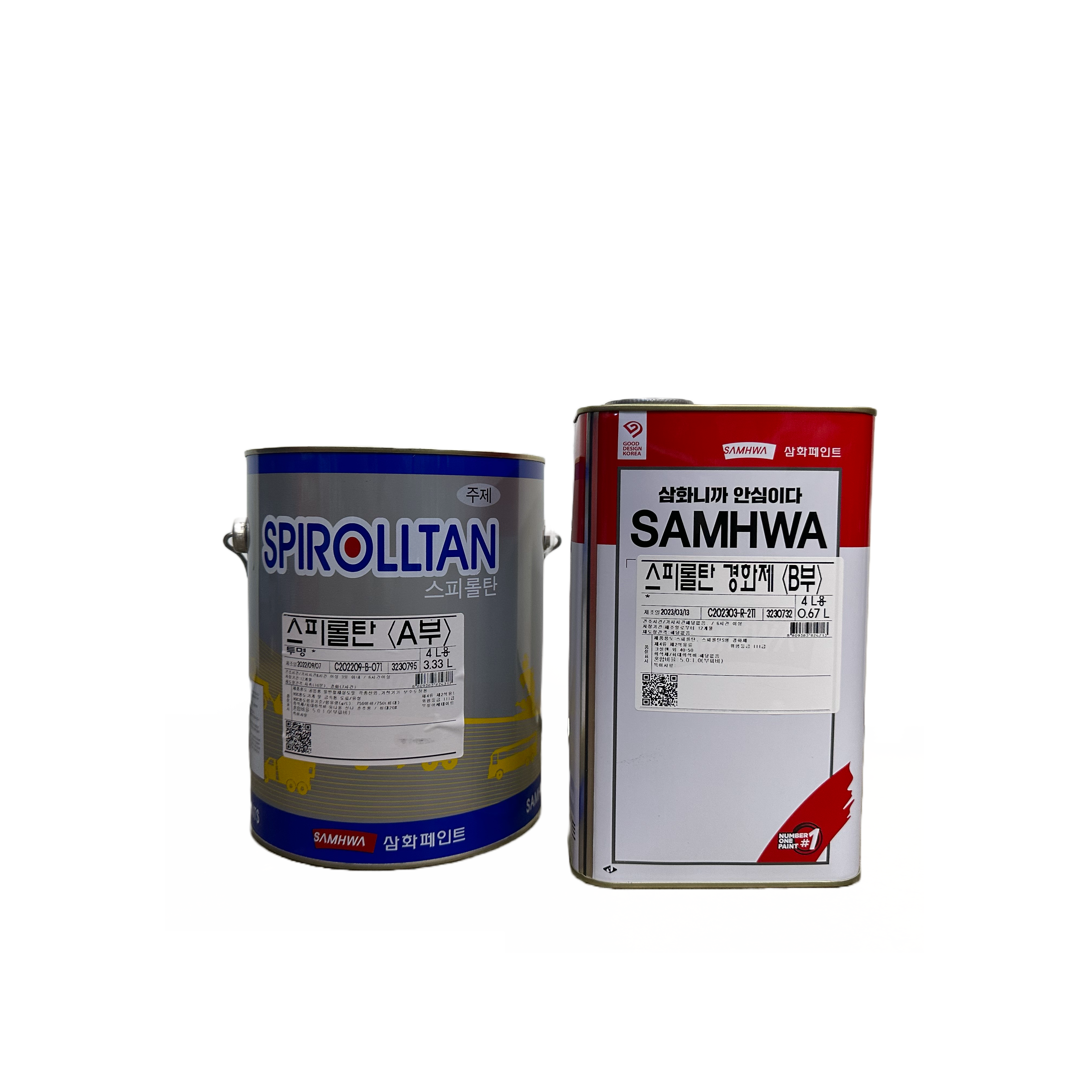 삼화페인트 스피롤탄 S형 속건형 4L 철재용페인트 FRP용 선박용 공업용 요트용, S형 메타릭 910 골드, 4L, 1개 73,900원