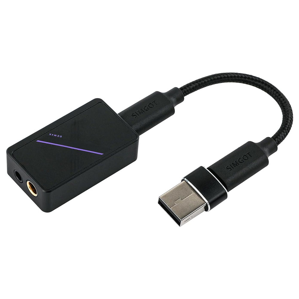 Simgot DEW4X 심갓 고음질 휴대용 꼬다리 DAC 헤드폰 앰프 [사운드캣/정품] 99,000원