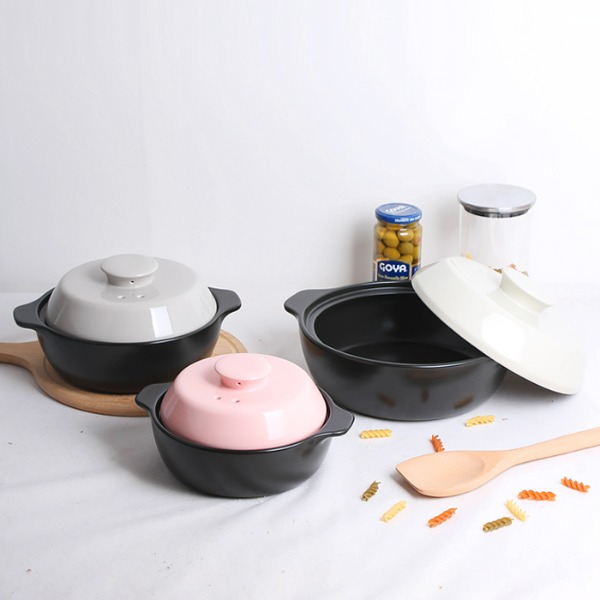 다소니 IH 인덕션 뚝배기 도자기 내열냄비 3종(대/중/소) 선택 ! 아름다운 주방의 선택 !!, 1개 66,000원