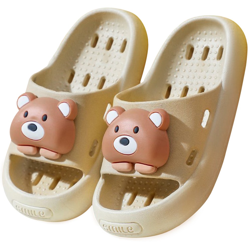 투데이리빙 어린이 캐릭터 욕실 슬리퍼 미끄럼 방지 욕실화 물빠짐 통기 구멍 실내화 볼넓은 도톰 폭신한 화장실 신발 9,800원