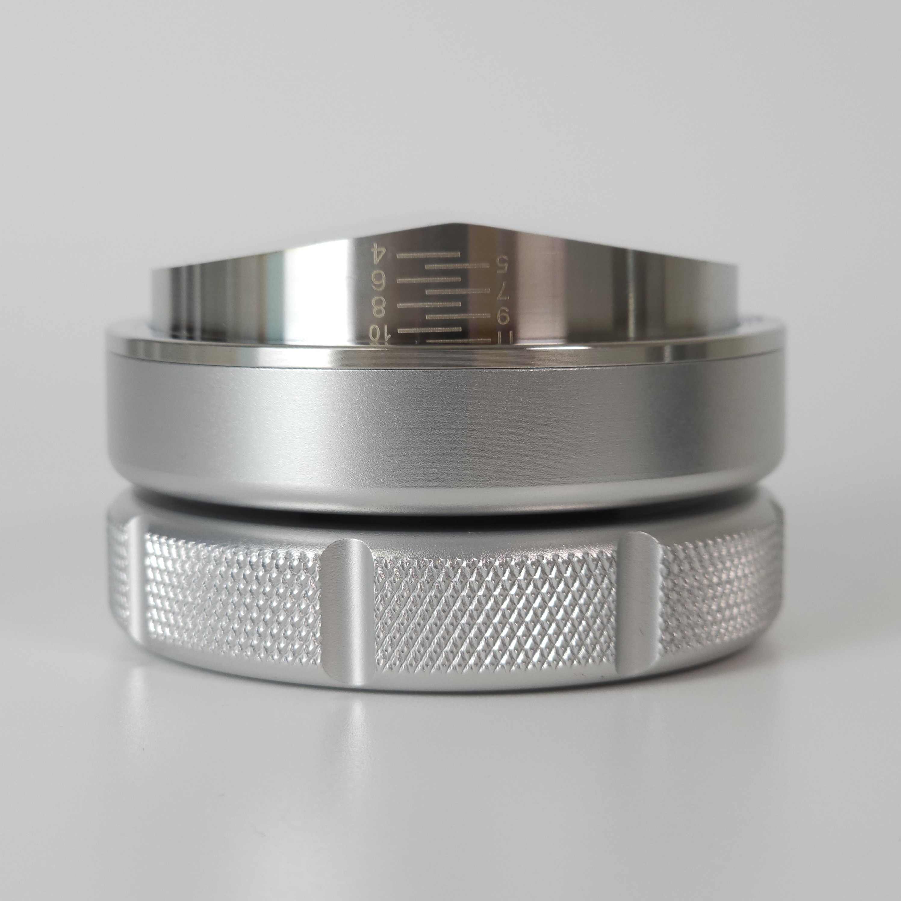 빈플랜트 레벨링툴 디스트리뷰터 커피 템퍼 핸들리스 탬퍼 마카롱, 2. 실버, 1개 38,800원