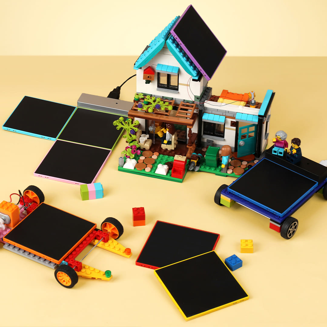 조립식 휴대용 태양광 충전기 솔라브릭2 (SolarBrick 2) 9P Set 150,000원