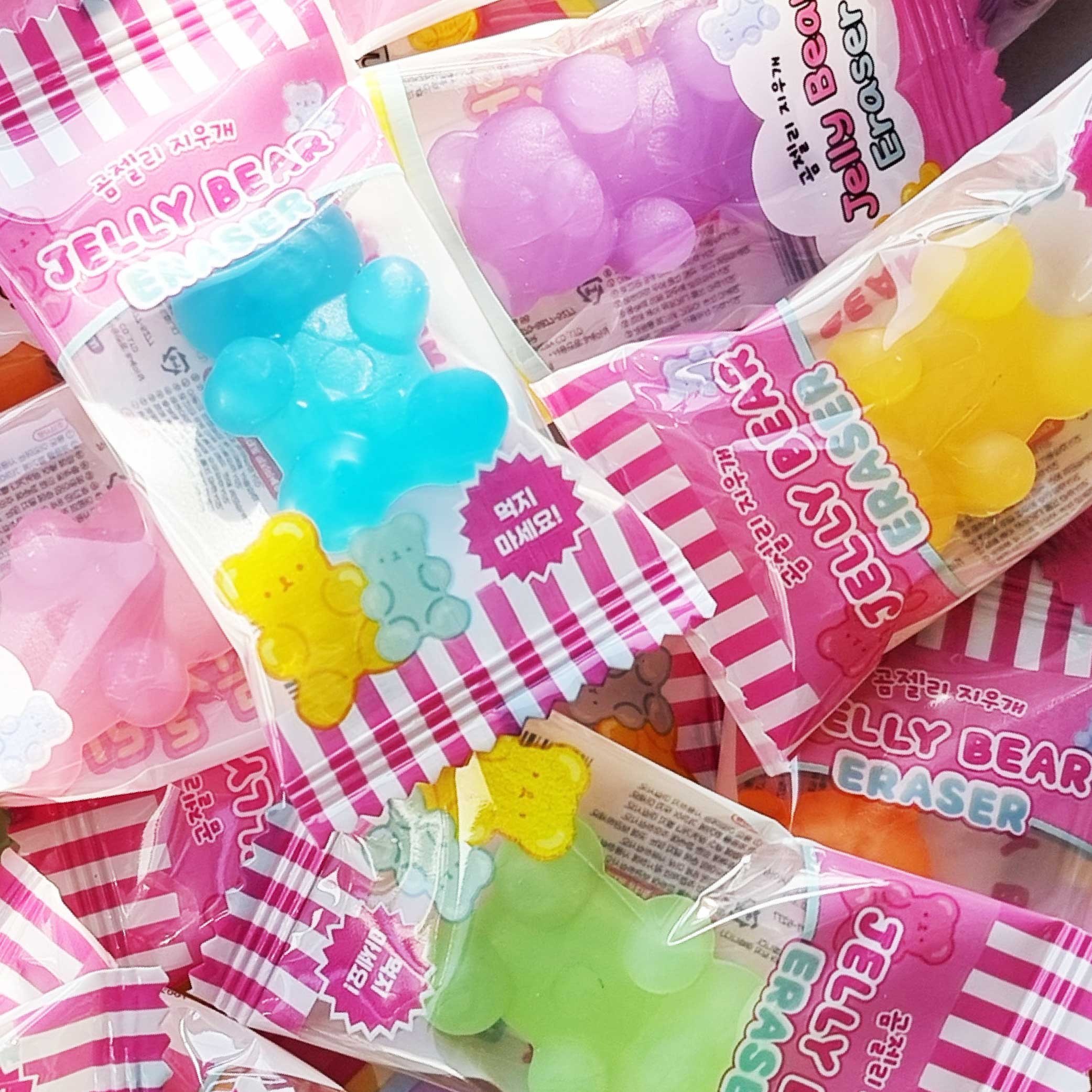 곰젤리 지우개 초등 단체 선물용 랜덤, 12개 7,200원