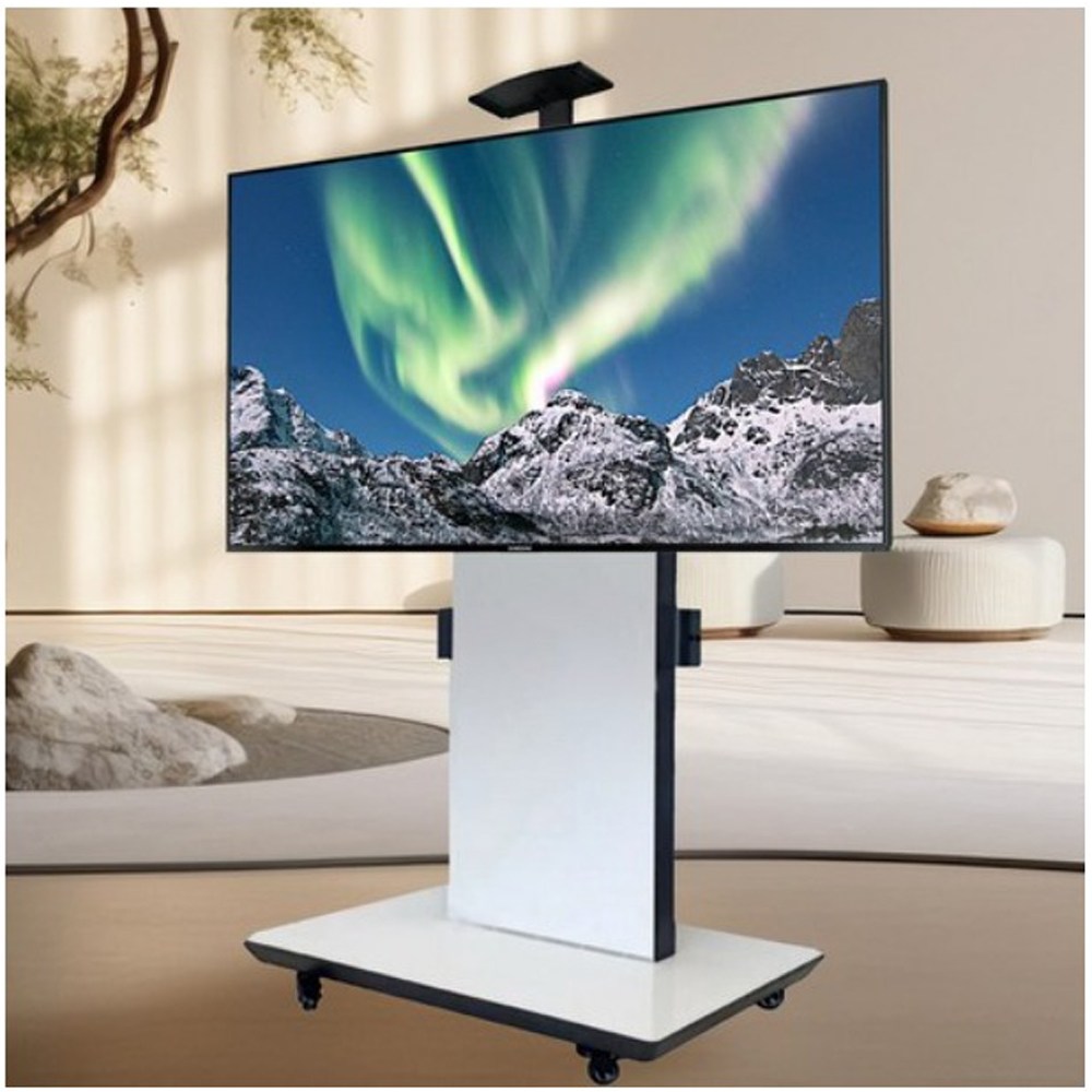 오피스크루] 엘디엘 마운트 이동식 대형 TV 스탠드 거치대 전자칠판 거치대 85인치 티비거치대 APL-EB2 547,000원