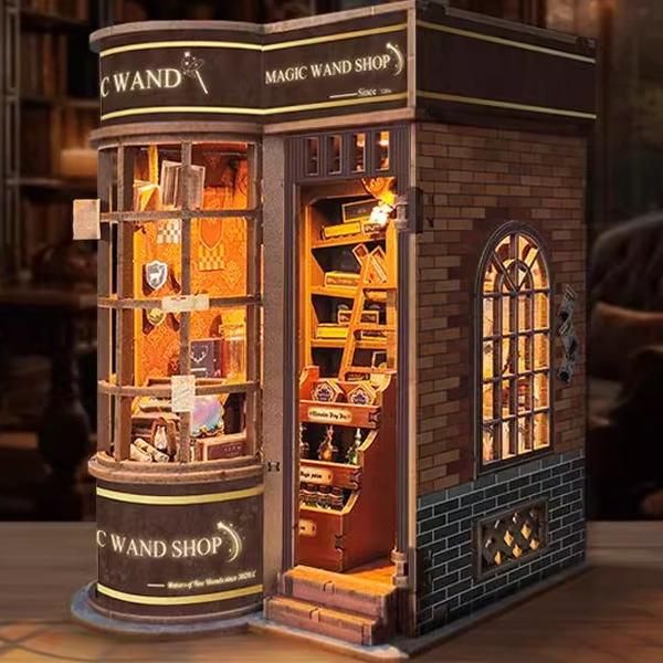 부엉이 서점 미니어처 DIY 하우스 큐트비 북엔드 키트 51,900원