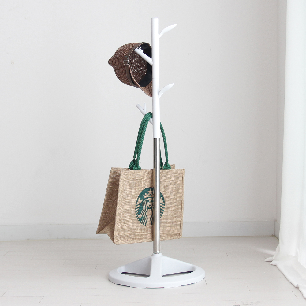 올리빙 국내산 스탠드 가방걸이 나무형 8,900원