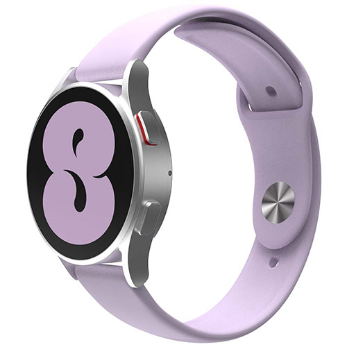 신지모루 갤럭시워치 호환 실리콘 밴드 스트랩, 라벤더, 1개 7,240원