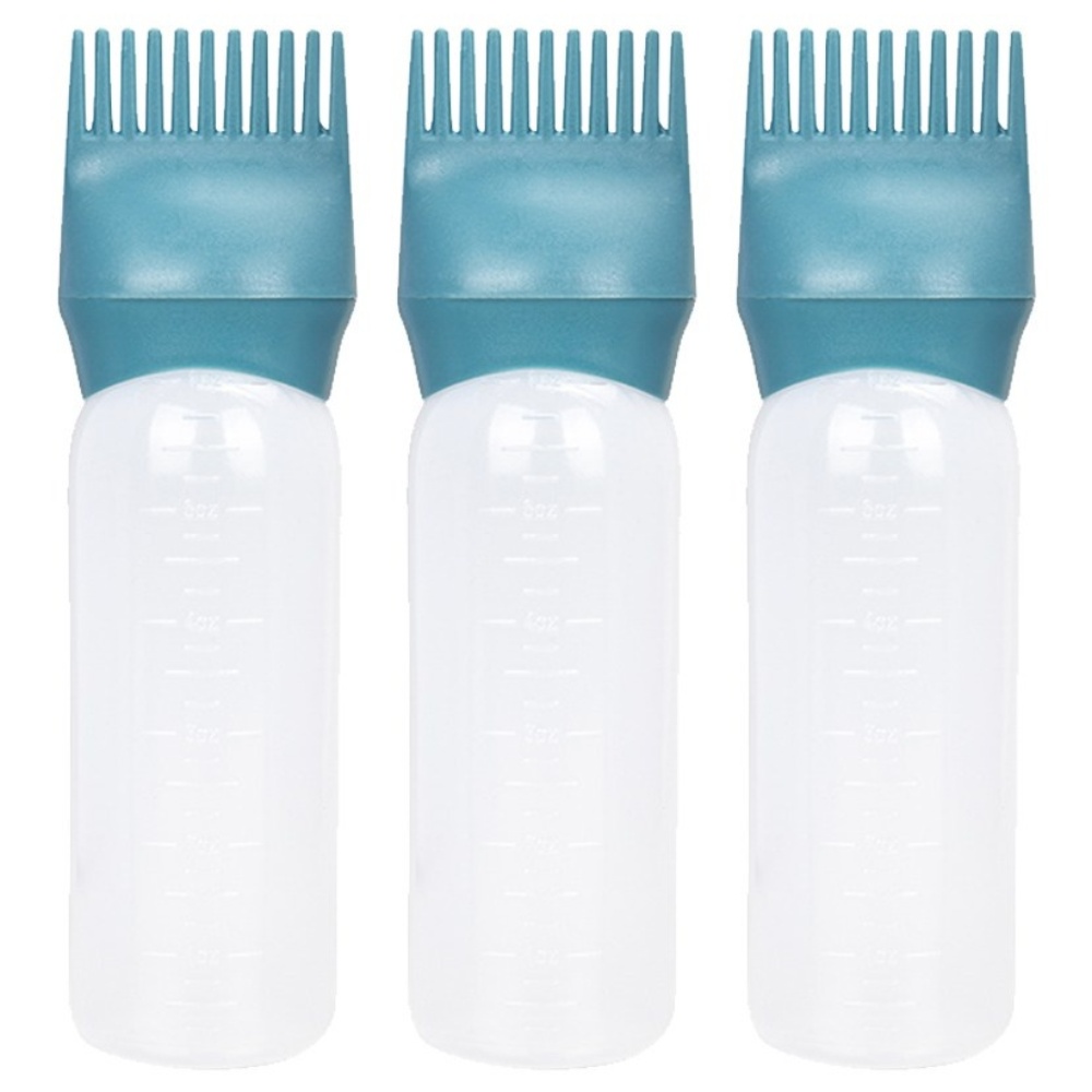 브러시 일체형 염색약통 177ml, 3개입, 블루, 현재가 5,100원