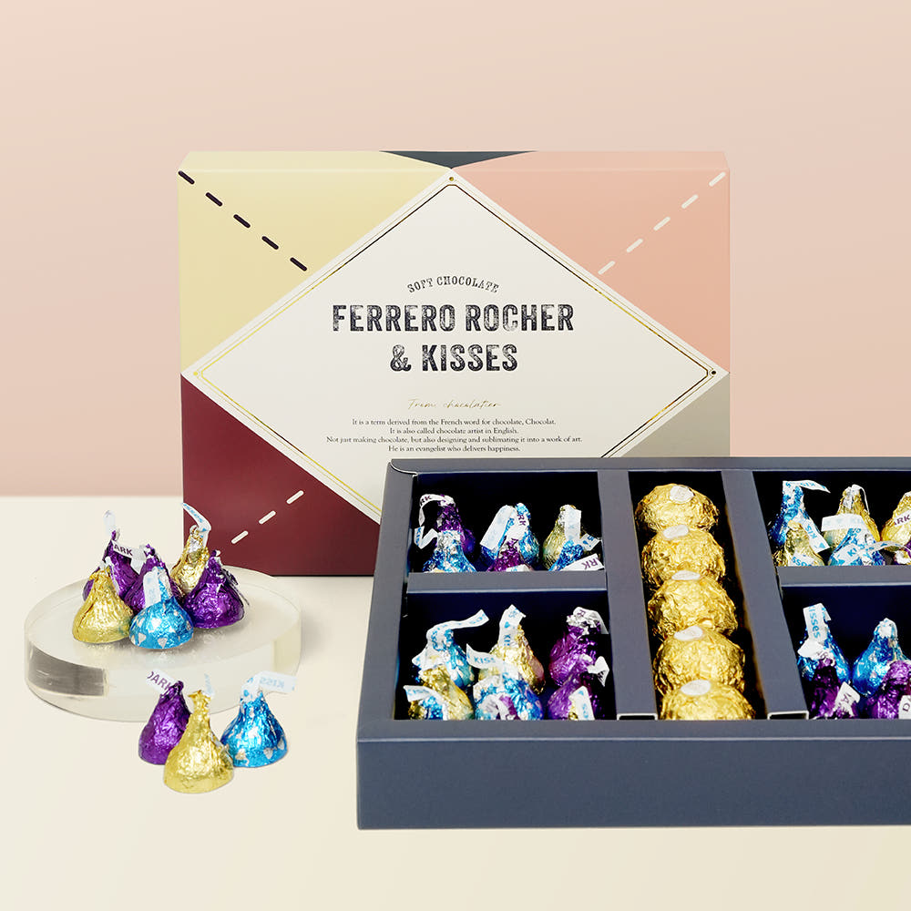 드림미당 소프트 초콜렛 페레로로쉐 키세스 컬렉션, 1개, 228g 18,900원