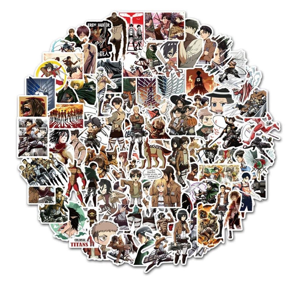 진격의 거인 조사병단 캐리어 언니 테순이 노트북 다꾸 꾸미기 스티커 예쁜 방수 리무버블 9,900원