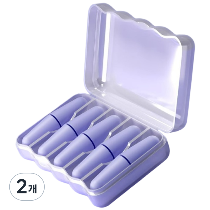헤이조이 소음방지 수면 귀마개 퍼플 9,650원
