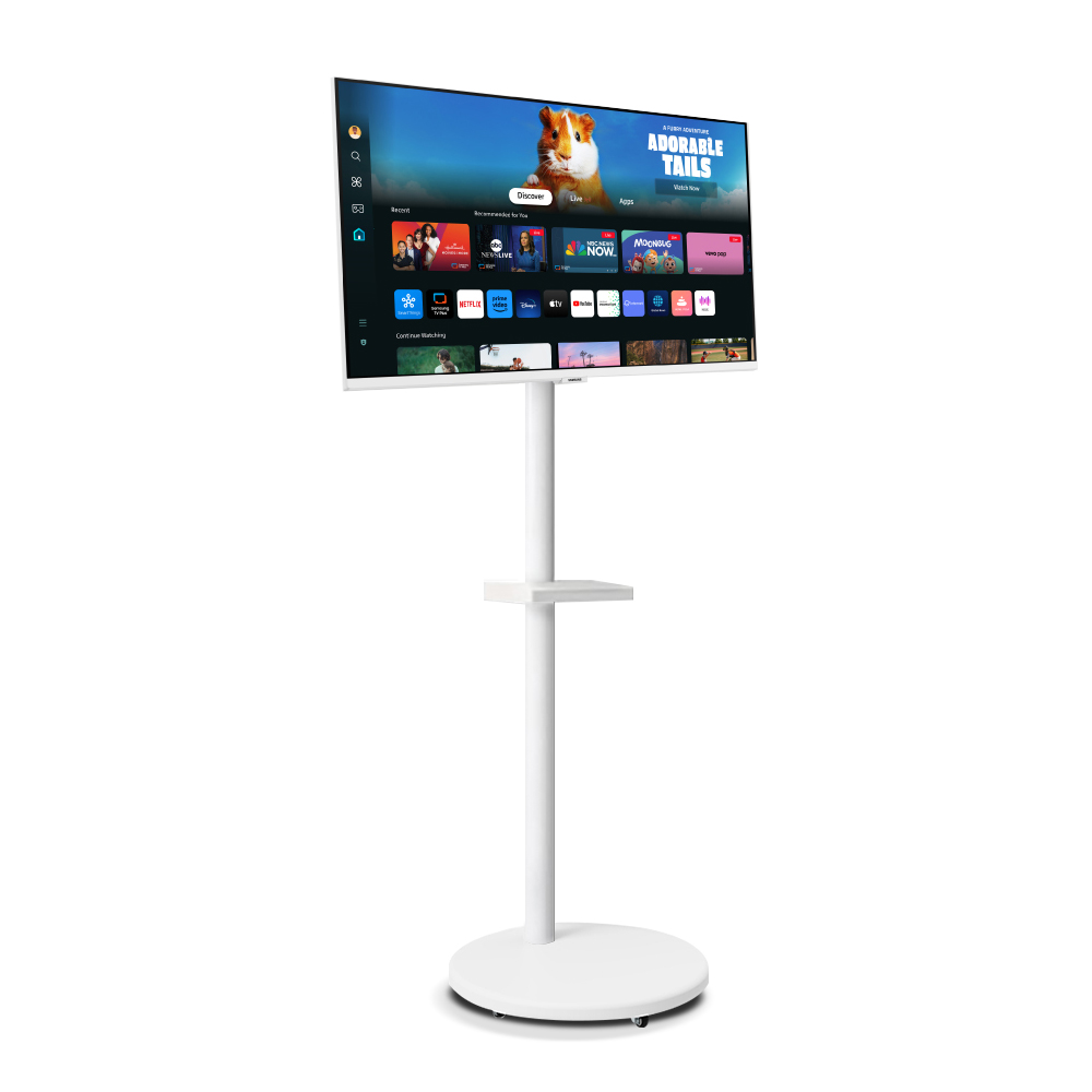 삼성 스마트모니터 M5 S27DM501 68.6cm 화이트+삼탠바이미 패키지 무빙스탠드 IPTV 거치대 패키지 329,000원