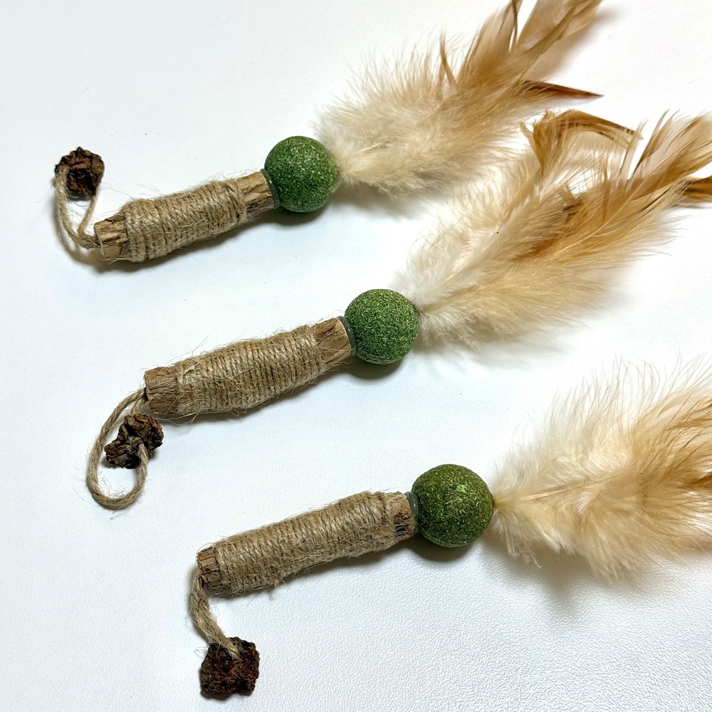 MAAH 고양이 캣닢 마따따비 스틱 장난감, 3개, 우드 7,500원