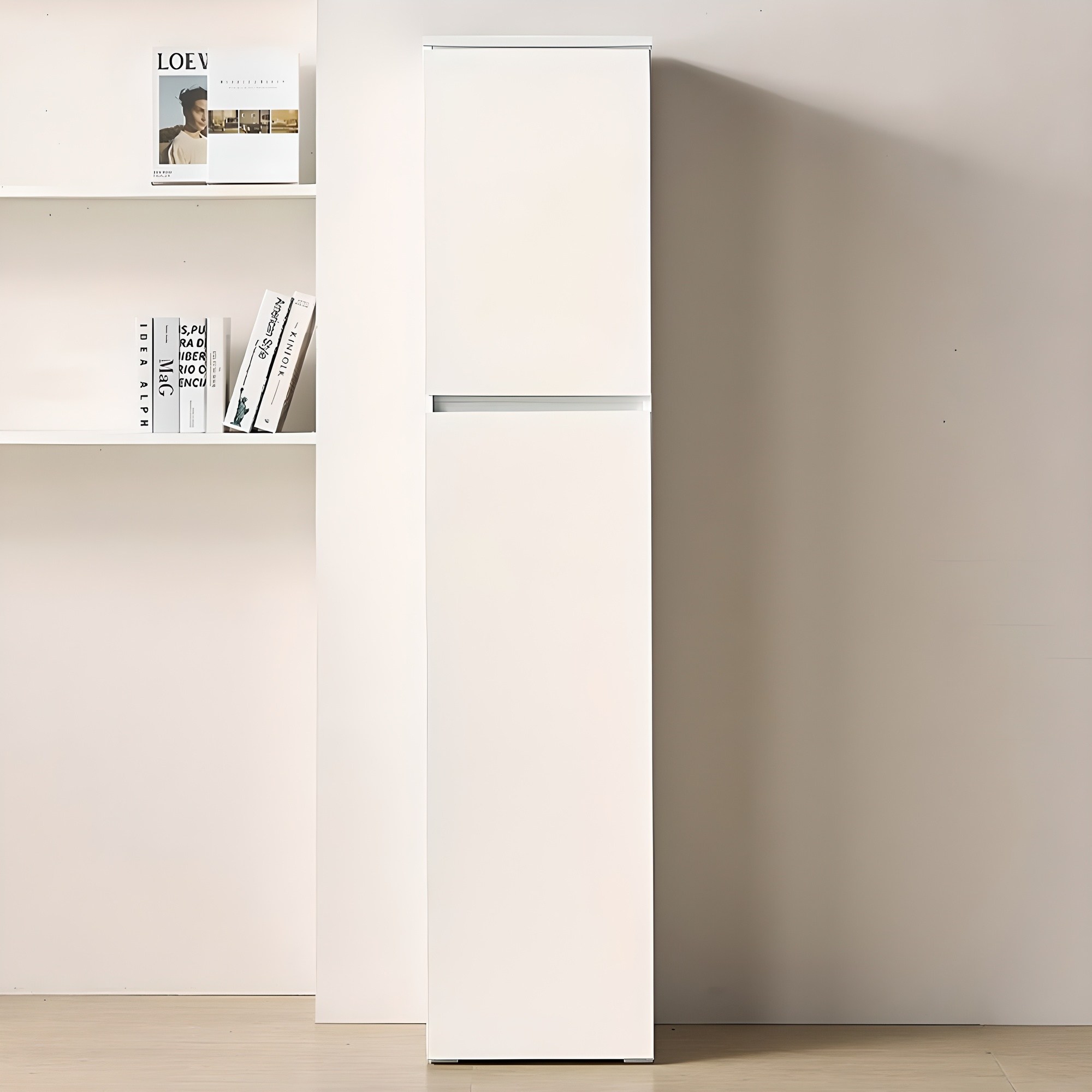 바로방가구 히트 1800 틈새 수납장 400 주방 베란다 냉장고장 다용도 그릇 슬림수납장 57,800원