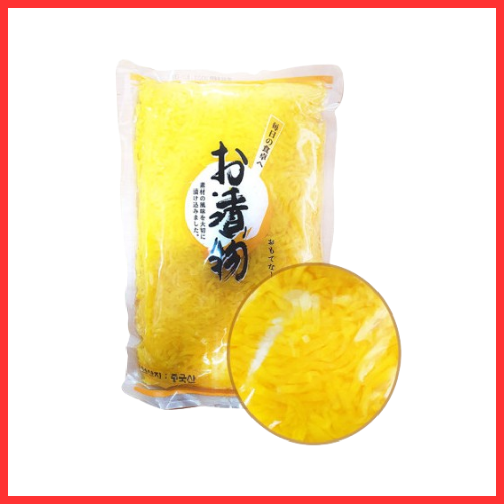 씨엘푸드 동경 단무지 채, 1kg, 3개 13,500원