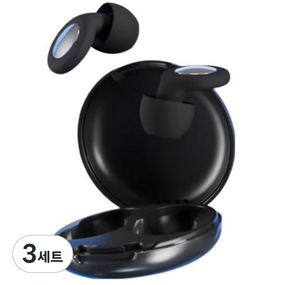 오어브랜드 블랙 실리콘 소음 차단 수면 귀마개 21,990원