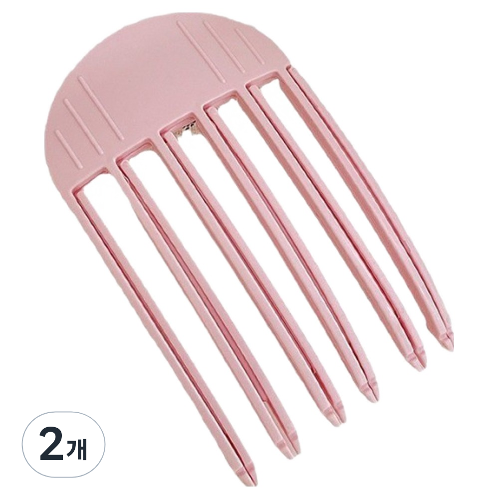 올웨일리 뿌리 볼륨핀 가르마 대형 사이즈 TSP2509, 2개, 핑크 10,400원