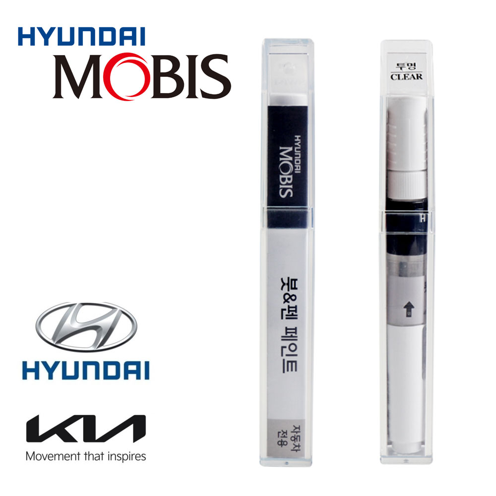 현대 투싼 NX4 올뉴투싼 페인트 도색 붓펜 투명 22,000원