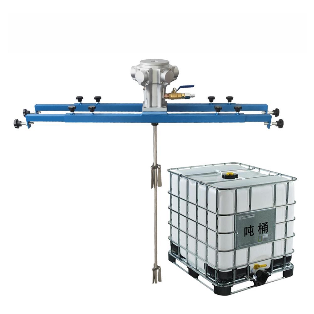 수평 믹서 교반기 수평 각도 드럼 페인트 클램프 에어 모터 방폭 SUS 230,400원
