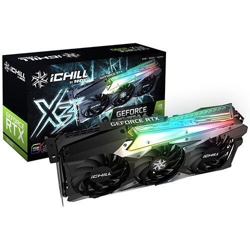 INNO3D iChiLL 지포스 RTX 3080 D6X 10GB 아이칠 3팬 중고 545,000원