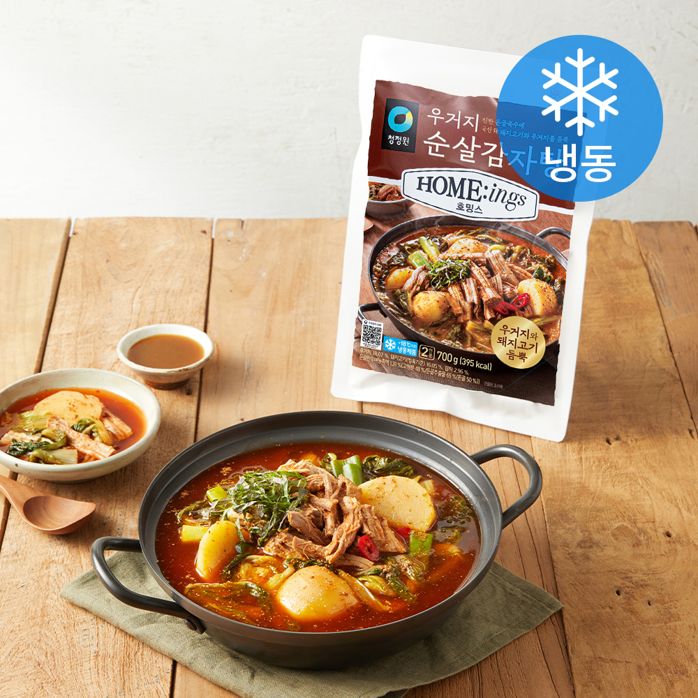 [로켓프레시] 청정원 호밍스 우거지 순살 감자탕 (냉동) 8,900원