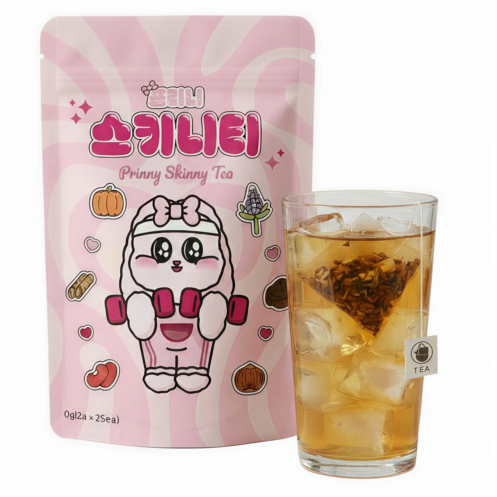 프리니 스키니티 체지방감소특허 붓기차 다이어트차 체지방 돼지감자 늙은호박 우엉 팥 슬림핏 감량, 1개, 25개입, 50g 17,500원