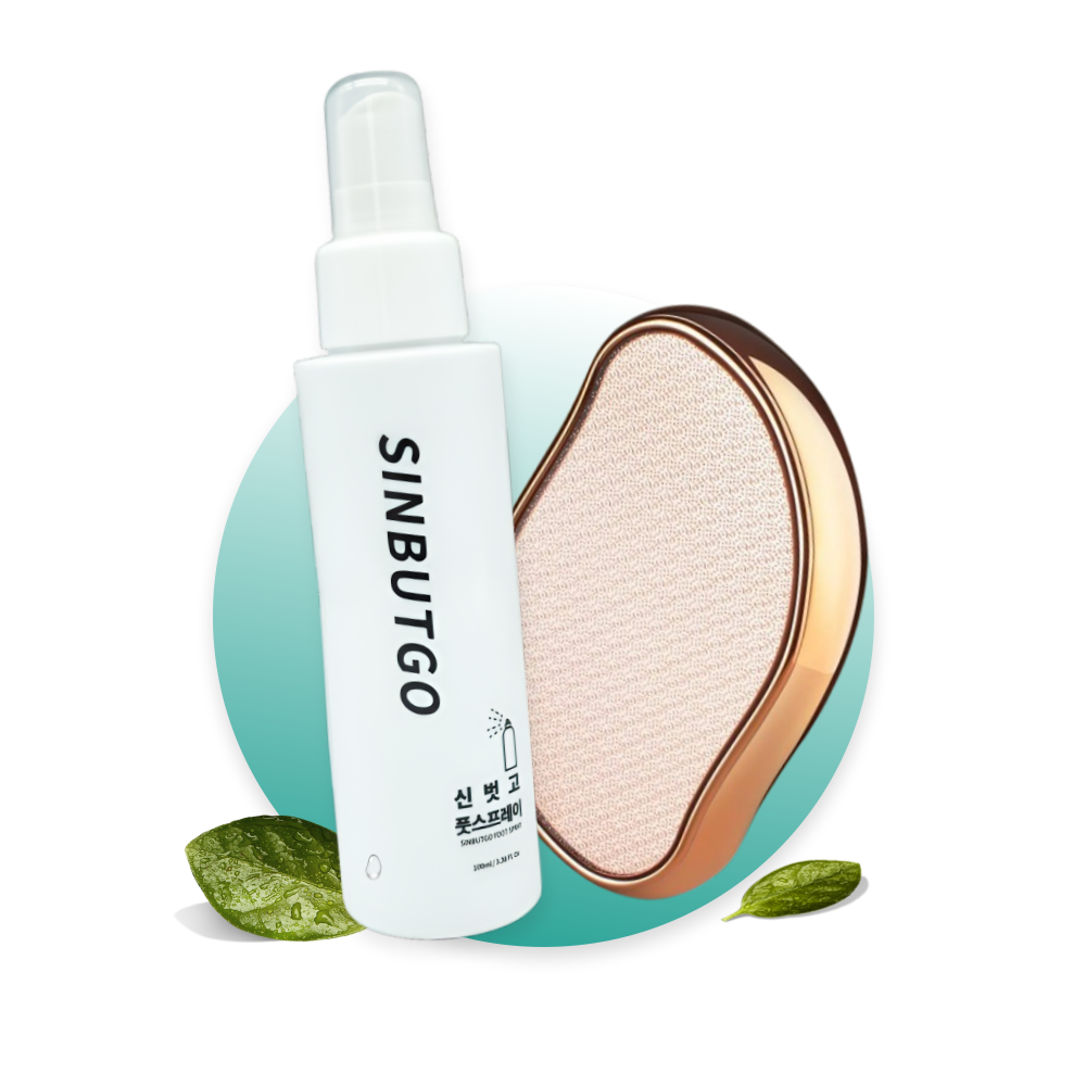 신벗고 발각질제거기 풋파일 +  풋스프레이 소프트너 세트 8,800원