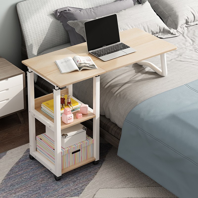 월로덴 이동식 C형 접이식 사이드 테이블 침대 소파 높낮이 조절 다용도 책상 60,000원