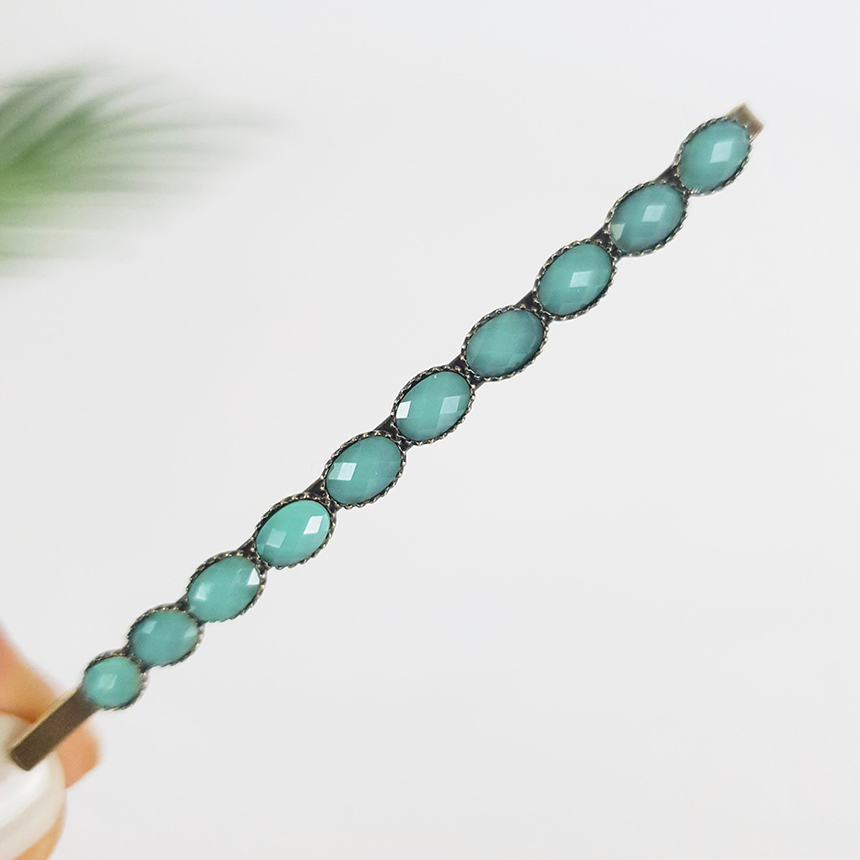 시크몽 빈티지 앤티크 호마이카 롱 일자 8 cm 머리핀 헤어실핀 6,300원