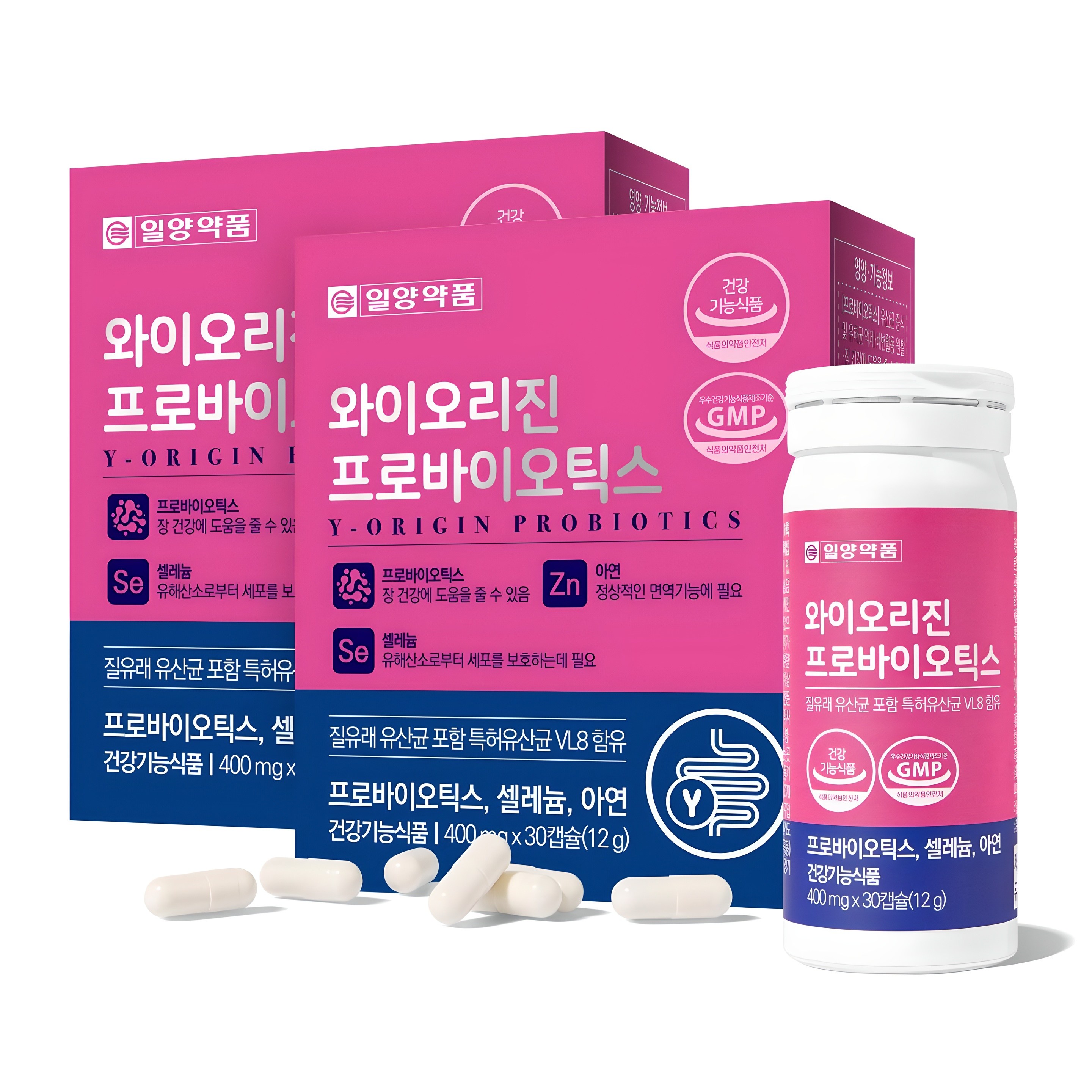 일양약품 와이오리진 프로바이오틱스 유산균, 30정, 2개 22,390원