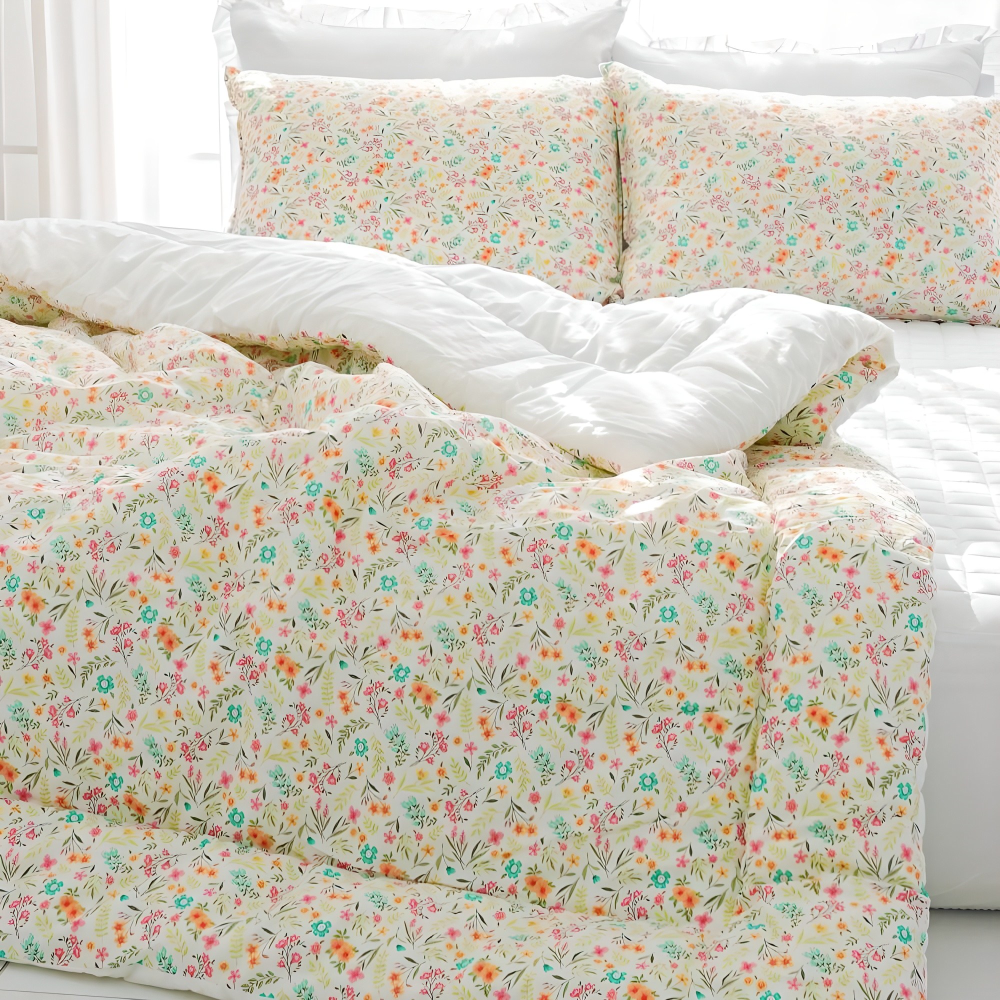 순면 60수 아사 코튼엘 차렵이불 S/Q 국내생산 45,900원