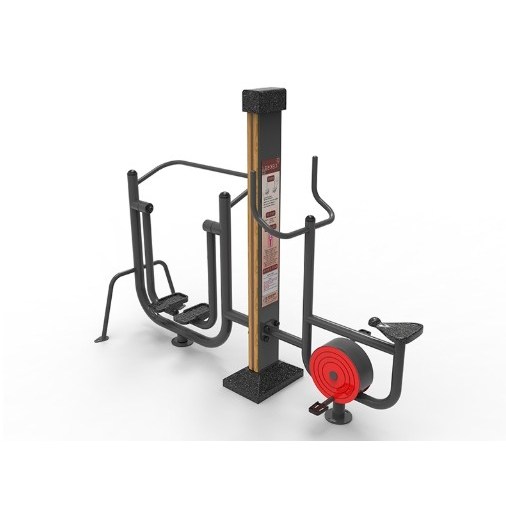 월드스포츠산업 야외운동기구 복합헬스머신 공중걷기 자전거타기 WDJ-7072 4,285,050원