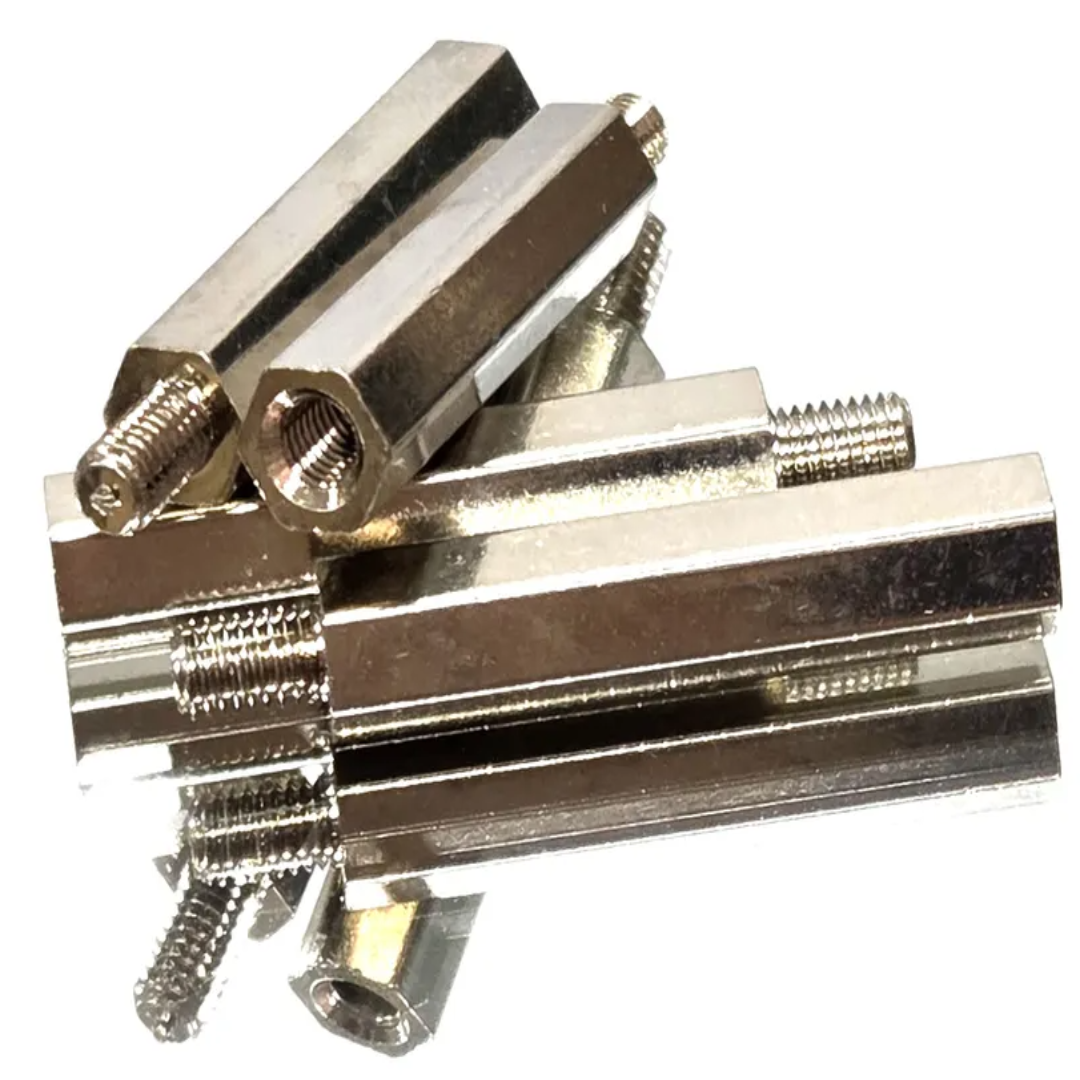 지지대 볼트 신주 니켈 도금 PCB 기판 서포트 관통 연결 M3, 30개, M3, 18mm 6,000원