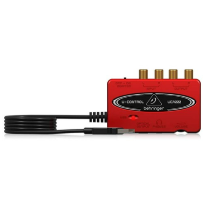 베링거 UCA222 USB 오디오 인터페이스 오인페 2입력 2출력 43,000원