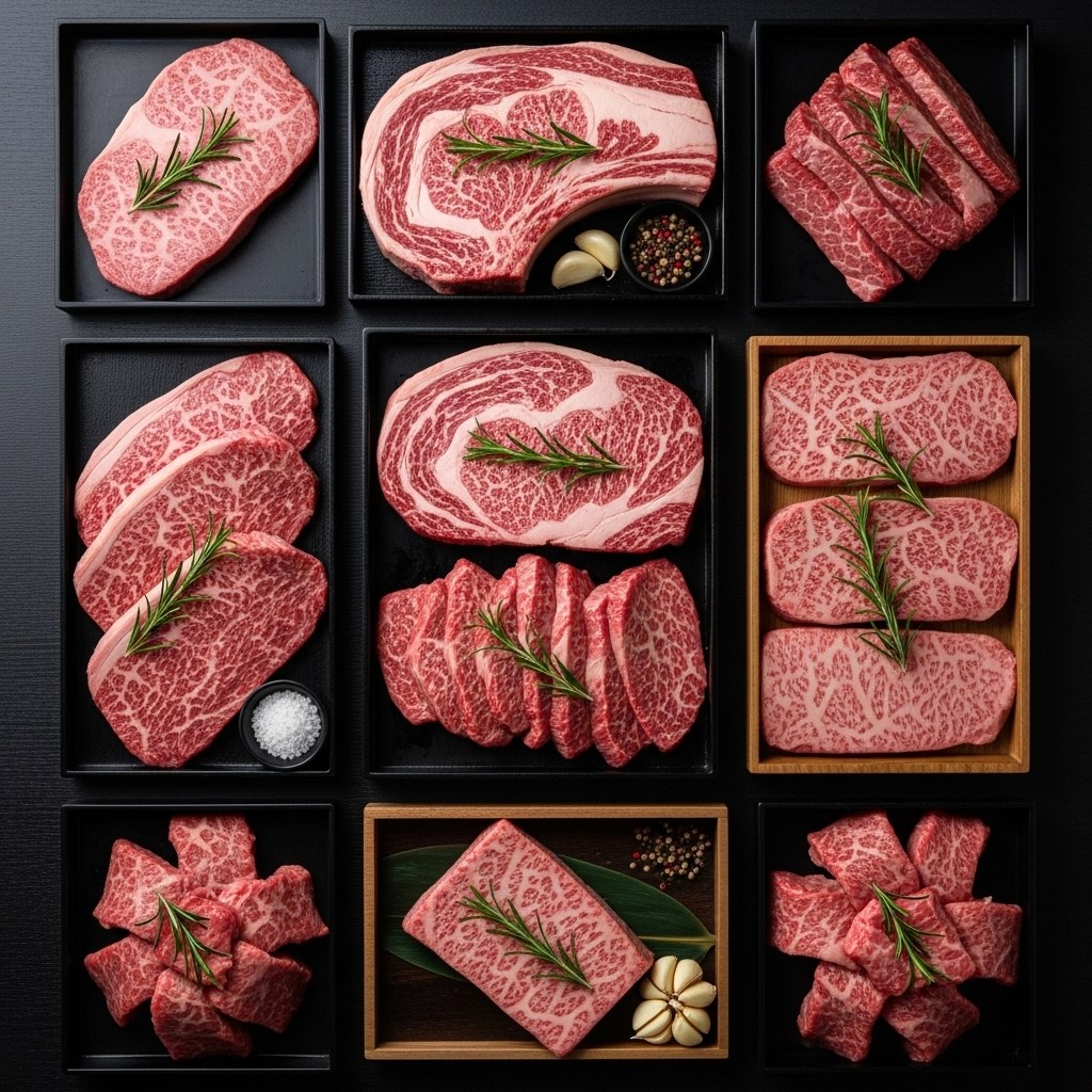 한국농수축산 국내산 1등급 소고기 모둠 꽃갈비살 + 등심 + 채끝살 + 부채살 59,800원