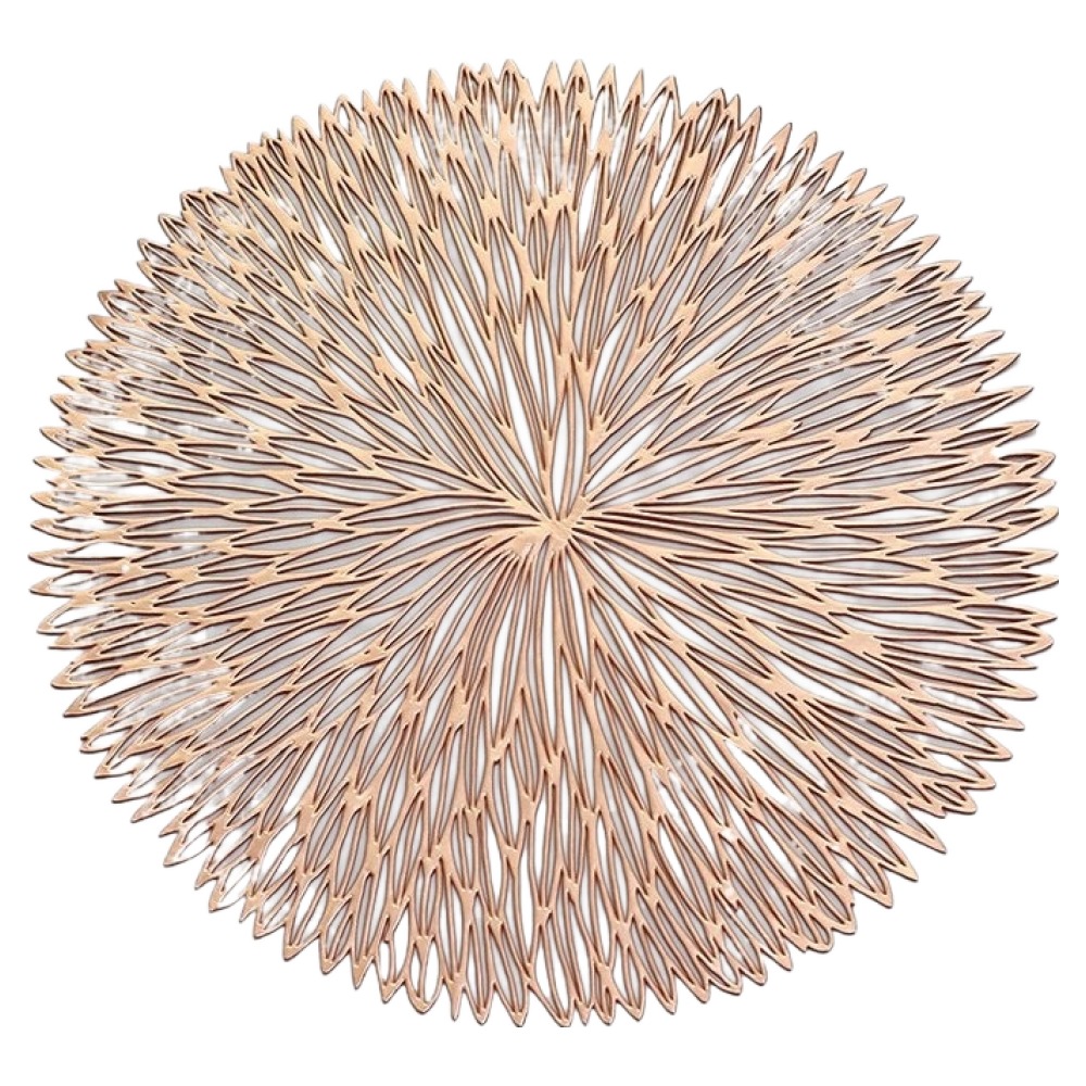 바름마켓 북유럽 스타일 원형 플레이트, 로즈골드, 1개, 직경 38cm 8,230원