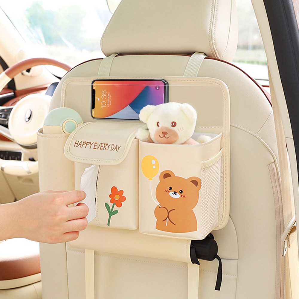 차량 뒷자석 수납함 자동차 뒷자리 차량용 등받이 수납 포켓 정리함 16,900원