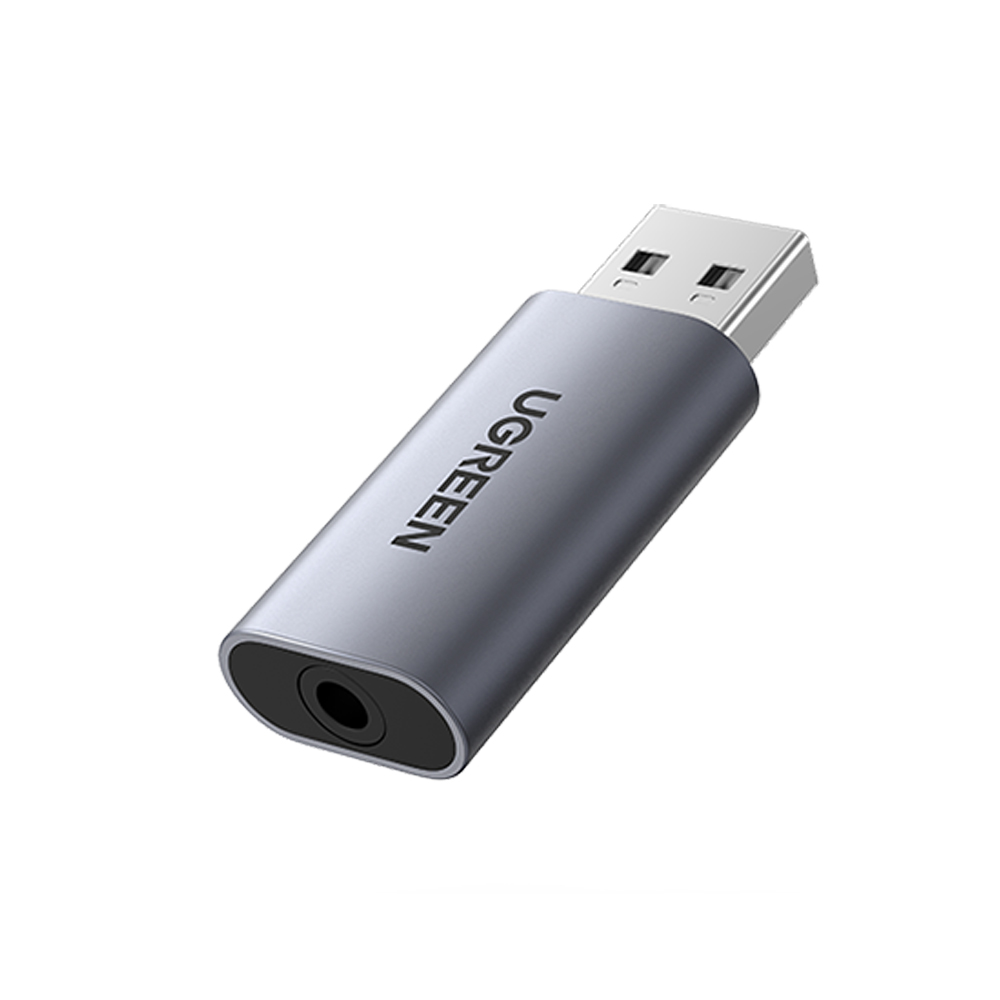 유그린 USB to 4극 사운드카드 어댑터 외장형, CM383, 1개 15,400원