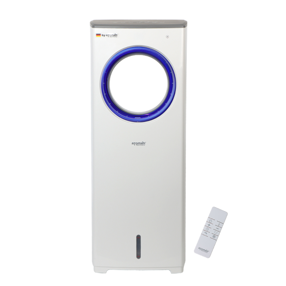 아토만 스탠드 저소음 냉풍기 이동식 얼음 업소용 가정용 친환경 에어쿨러 날개없는 선풍기 159,000원