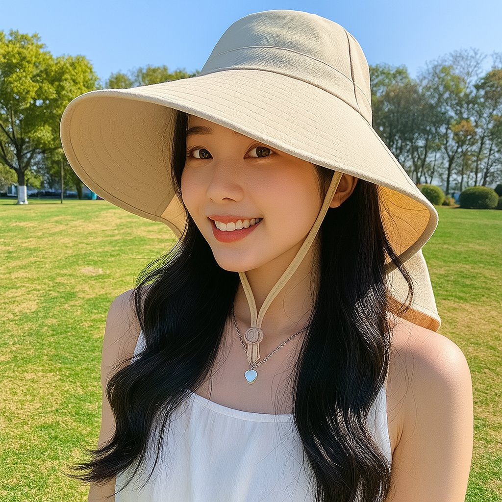 roir 여성 썬캡 자외선 차단 모자 4,980원