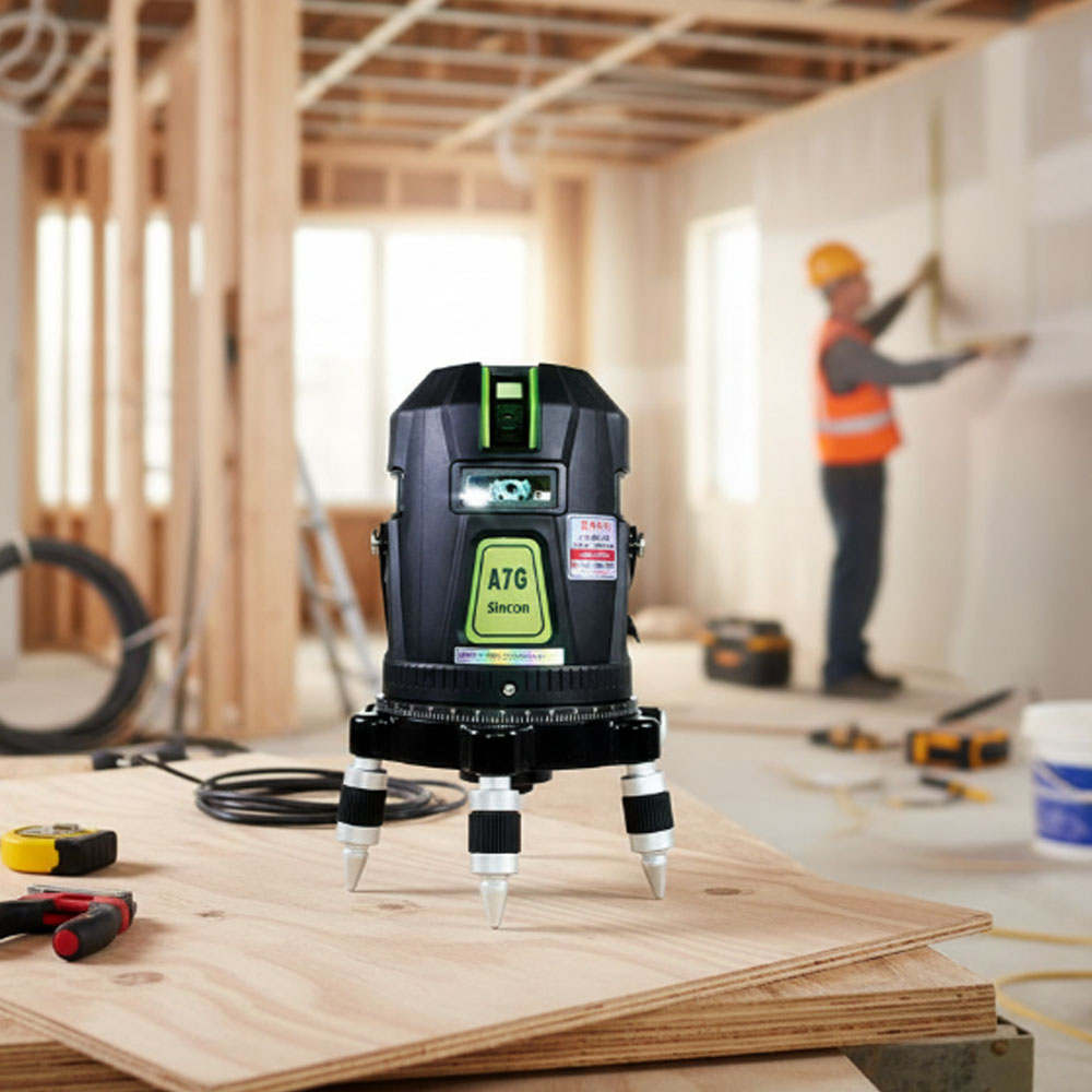 SINCON 라인레이저레벨기 A7G 전자센서방식 오슬람 LD그린 다이오드 4V4H1D, 1개 669,980원