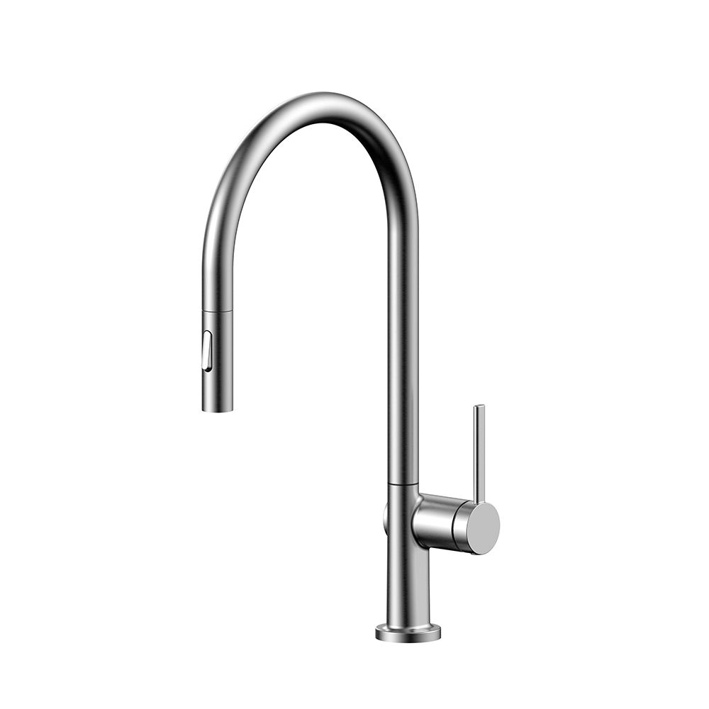 라우체 아르띠 TM0028U N 주방 거위목 와이드 폭포 수전 무광 니켈, 1개 295,000원
