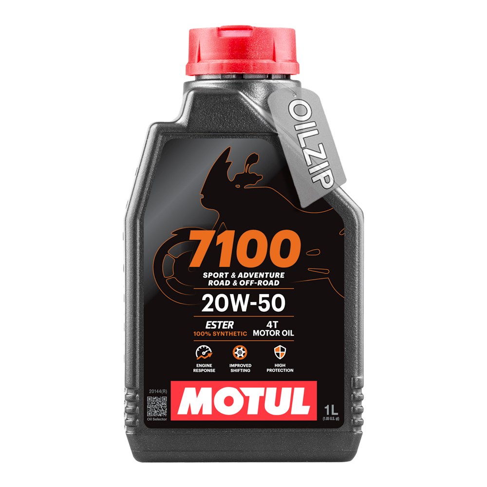 정품 모튤 MOTUL 7100 4T 20W50 100% 합성 오토바이 바이크 할리데이비슨 엔진오일, 2개 48,500원