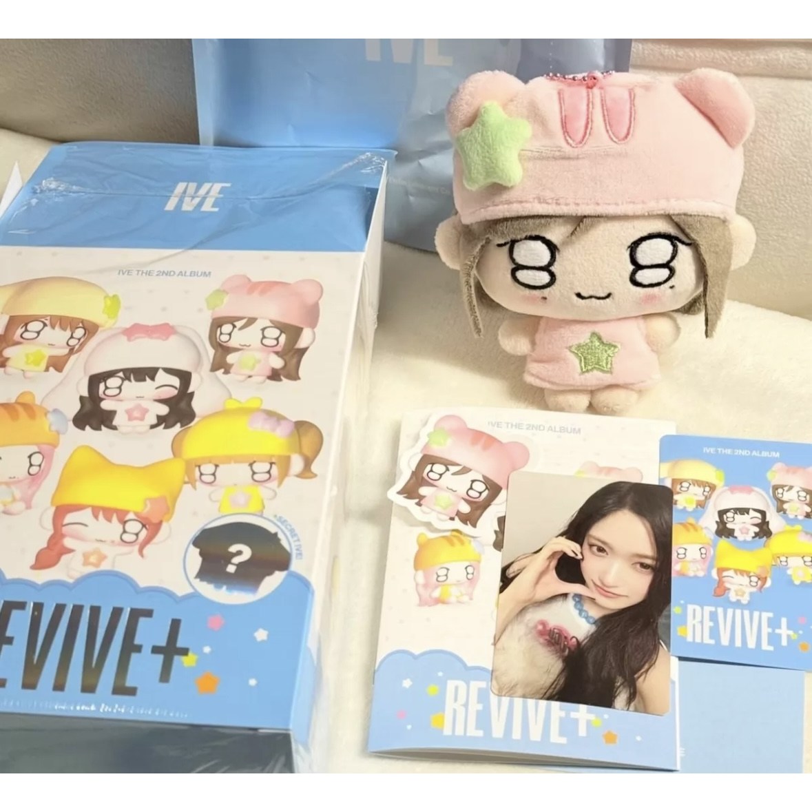 아이브 앨범 리바이브 인형 원굿즈 정규 2집 아부부 키링 페티아이브 53,400원