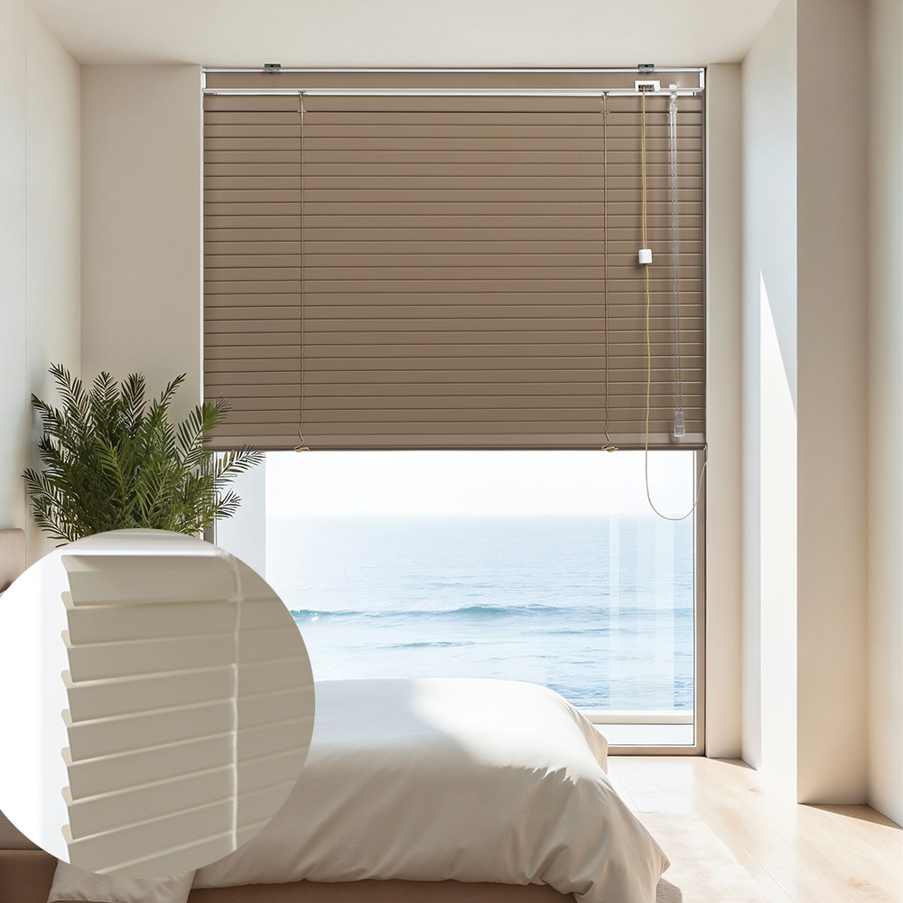 빛고운창 [맞춤제작] L-셔터 타입 투코드 암막 알루미늄 블라인드 2,000원