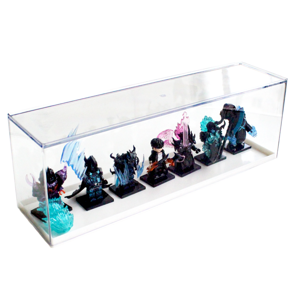 온빛달빛 쌓아서 사용하는 미니 피규어 전시 케이스 화이트 6,900원